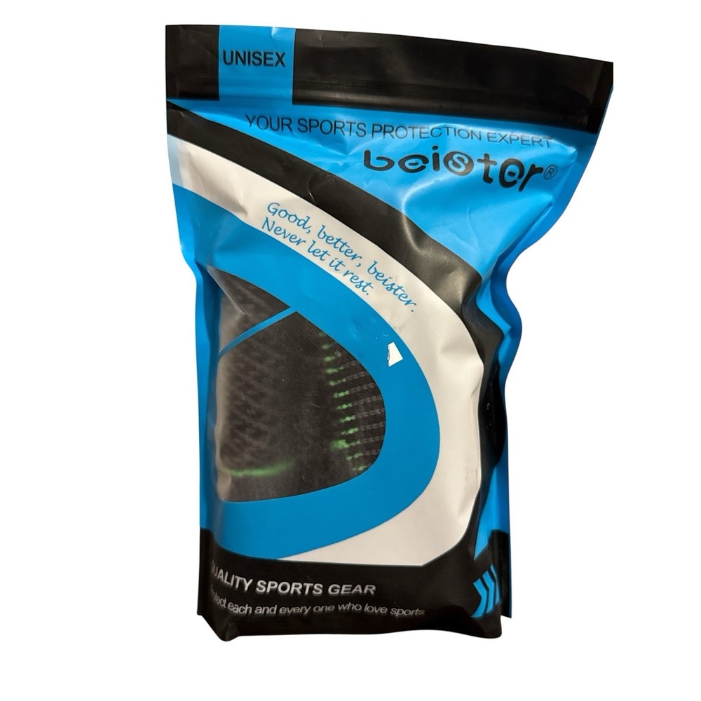 Beister for Men and Women Adjustable Firm Support Elbow‎ brace, Black, XXL